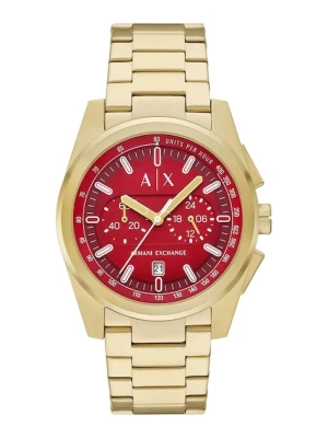 Armani Exchange zegarek PARKER męski kolor złoty AX2863