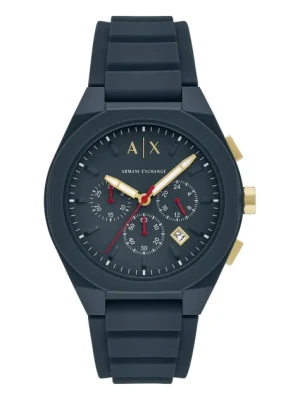 Armani Exchange zegarek RAFAEL męski kolor czarny AX4168