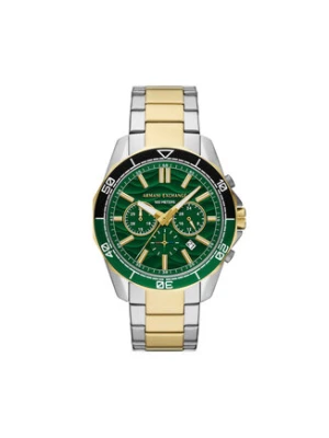 Armani Exchange Zegarek Spencer Chronograph AX1966 Srebrny