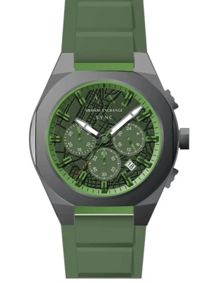 Armani Exchange zegarek sportowy damski Sync