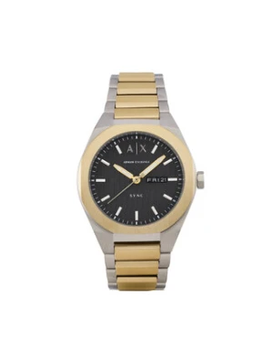 Armani Exchange Zegarek Sync AX4298 Srebrny
