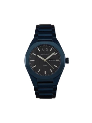 Armani Exchange Zegarek Sync AX4299 Granatowy