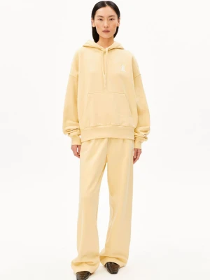 ARMEDANGELS bluza z kapturem Kobiety Bawełna żółty