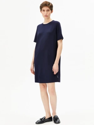 ARMEDANGELS Damska sukienka z dżerseju - Maariliana Kobiety niebieski jednolity,