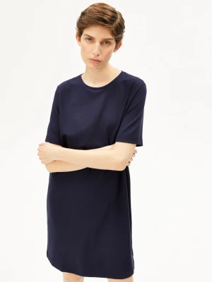 ARMEDANGELS Damska sukienka z dżerseju - Maariliana Kobiety niebieski jednolity,