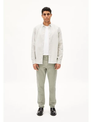 armedangels Dżinsy "Aarjo" - Tapered fit - w kolorze jasnozielonym rozmiar: W29 / L32