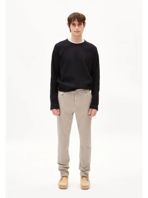 armedangels Dżinsy "Aarjo Tarpa" - Tapered fit - w kolorze beżowym rozmiar: W32/L34