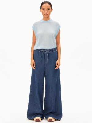 ARMEDANGELS Dżinsy - Kelaani Kobiety Bawełna niebieski jednolity,