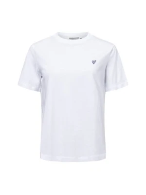 ARMEDANGELS Koszulka damska - Ikony Lualaa Kobiety Bawełna biały,