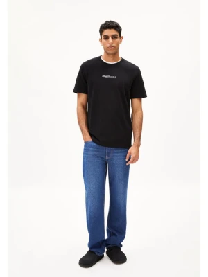 armedangels Koszulka "Maarkos Ikograph" w kolorze czarnym rozmiar: M