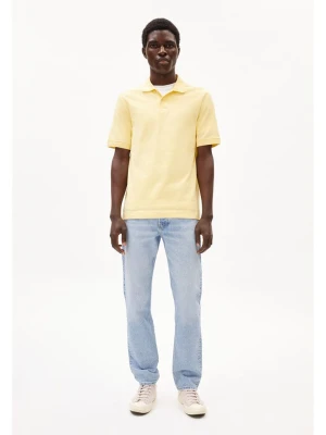 armedangels Koszulka polo "Maario" w kolorze żółtym rozmiar: S