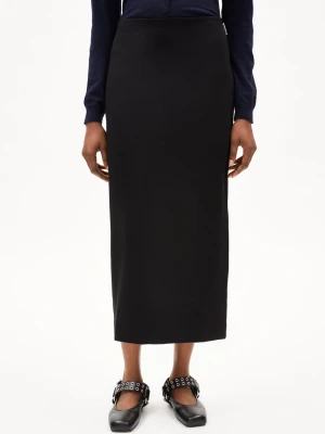 ARMEDANGELS Spódnica ołówkowa damska - Patinaa Kobiety czarny jednolity,