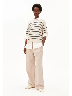 armedangels Sweter ''Striped'' w kolorze kremowo-szarym rozmiar: M