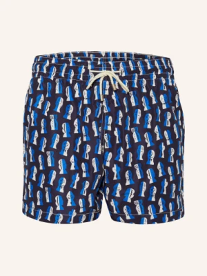 Arrels Barcelona Kąpielówki Bokserki Navy Papier Découpé × Severin Millet blau