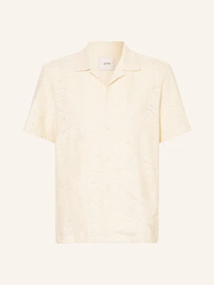 Arte Antwerp Koszula Z Dzianiny Crochet Comfort Fit weiss