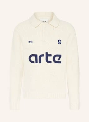 Arte Antwerp Koszulka Polo Z Dzianiny weiss