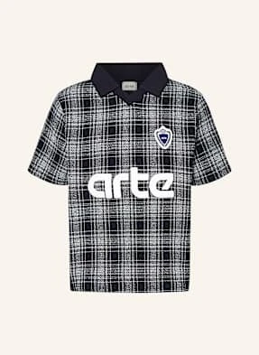 Arte Antwerp Koszulka Polo Z Mieszanki Materiałów blau
