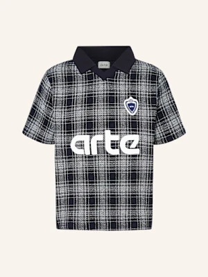 Arte Antwerp Koszulka Polo Z Mieszanki Materiałów blau