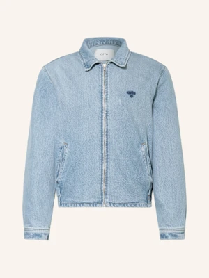 Arte Antwerp Kurtka Jeansowa Heart Logo blau