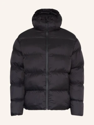 Arte Antwerp Kurtka Pikowana Z Odpinanym Kapturem schwarz