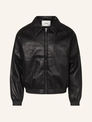 Arte Antwerp Kurtka W Stylu Skórzanym schwarz