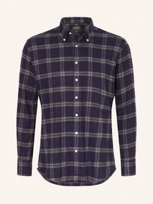 Artigiano Koszula Flanelowa Classic Fit blau