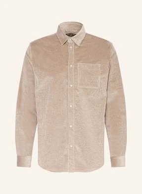 Artigiano Koszula Sztruksowa Classic Fit beige