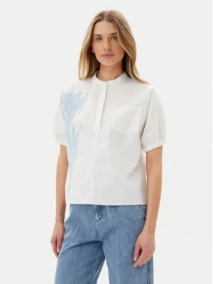 ARTIGLI Bluzka ACBL002227 Biały Regular Fit