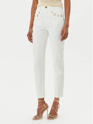 ARTIGLI Jeansy ADDE002564 058 Biały Slim Fit