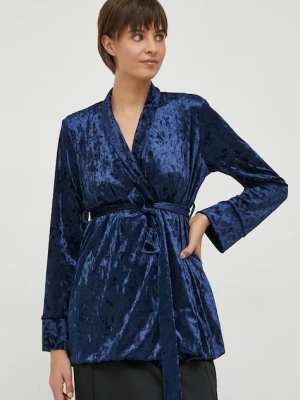 Artigli marynarka kolor granatowy niezapinana gładka