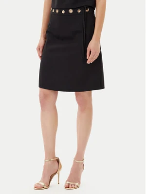 ARTIGLI Spódnica midi ACGO000744 Czarny Regular Fit