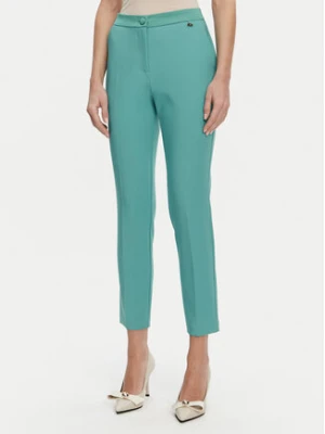 Artigli Spodnie materiałowe ACPA000774 Turkusowy Regular Fit