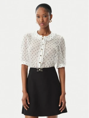 Artigli Sukienka koktajlowa ACAB004725 Biały Regular Fit