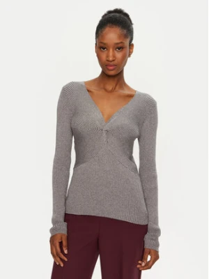 Artigli Sweter ACMA000110 Szary Slim Fit