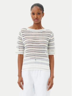 ARTIGLI Sweter ACMA001895 260 Biały Regular Fit