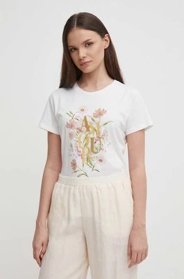 Artigli t-shirt bawełniany damski kolor beżowy AT38703