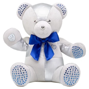 Artykuł kolekcjonerski Build-A-Bear Birthstone Bear, Z kryształami Swarovski®, Pluszowy miś, Wrzesień, Granatowy
