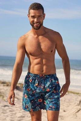 Aruba Printed - szorty do pływania - Teal Mountain Warehouse