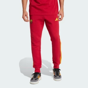 AS Roma DNA Tracksuit Bottoms Adidas Team Victory Red