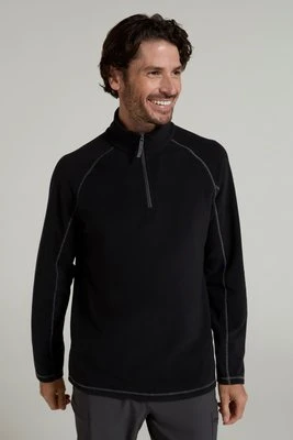 Ashbourne II męski polar z zamkiem błyskawicznym pod szyją - Black Mountain Warehouse