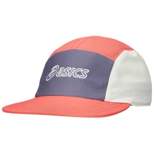 Zdjęcie produktu Asics 5 Panel Cap 3013B004-700, Męskie, Czerwone, czapki, , rozmiar: One size