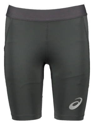 asics Bermudy "Fujitrail Sprinter" w kolorze szarym do biegania rozmiar: L