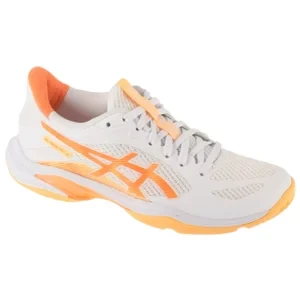 ASICS Blade FF 2 1072A120-100, Damskie, Białe, buty do squasha, przewiewna siateczka, rozmiar: 37