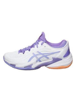 asics Buty "Court FF 3 Clay" w kolorze biało-fioletowym do tenisa rozmiar: 36