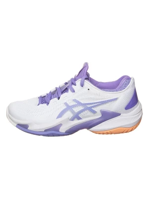 asics Buty "Court FF 3" w kolorze biało-fioletowym do tenisa rozmiar: 40,5