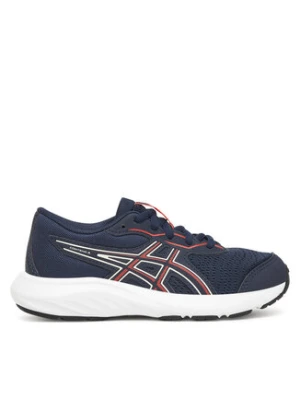Asics Buty do biegania Contend 9 Gs 1014A337 Granatowy