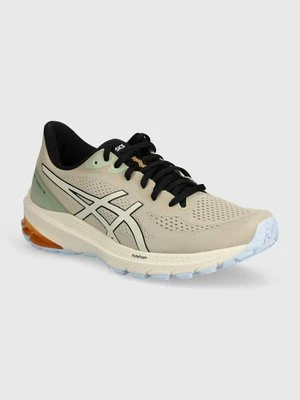 Asics buty do biegania GT-1000 12 kolor beżowy 1011B761