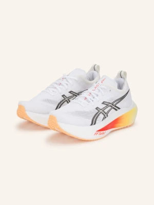 Asics Buty Do Biegania Megablast orange BIAŁY