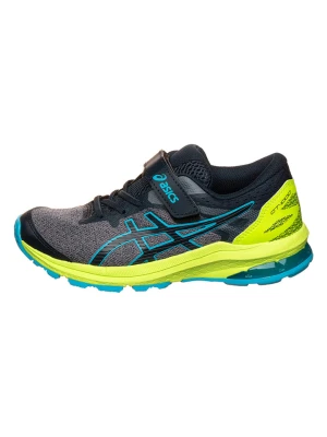 asics Buty "GT-1000 10 PS" w kolorze czarno-niebieskim-żółtym do biegania rozmiar: 30
