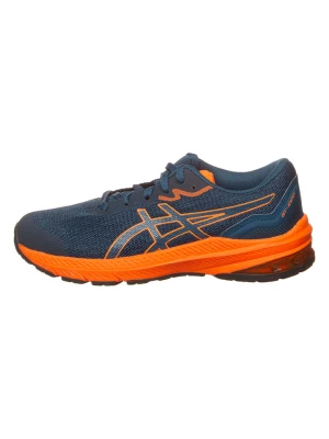 asics Buty "GT-1000 11 GS" w kolorze granatowo-pomarańczowym do biegania rozmiar: 37,5